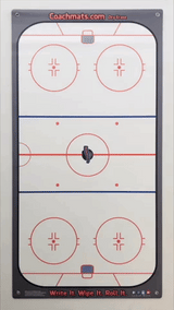 Ice Hockey Coaching Dry Erase Whiteboard Coachmat